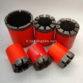 Bit core a diamante impregnato 2/7/8 3/7/8 4/7/8